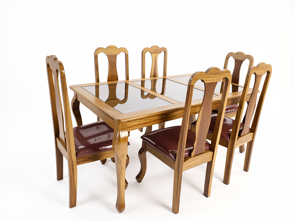 Comedor laurel 6/sillas vidrio