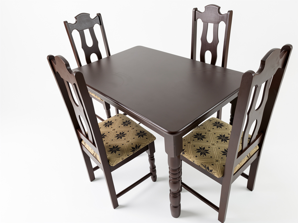 Comedor de pino 4/ sillas torno