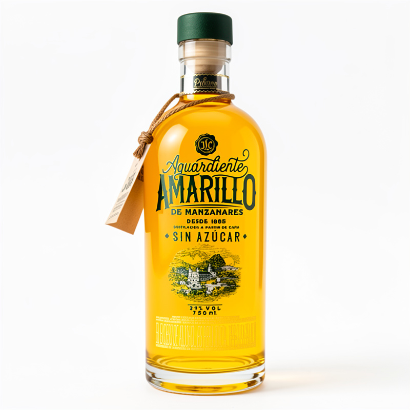 AGUARDIENTE AMARILLO DE MANZANARES 375 ml