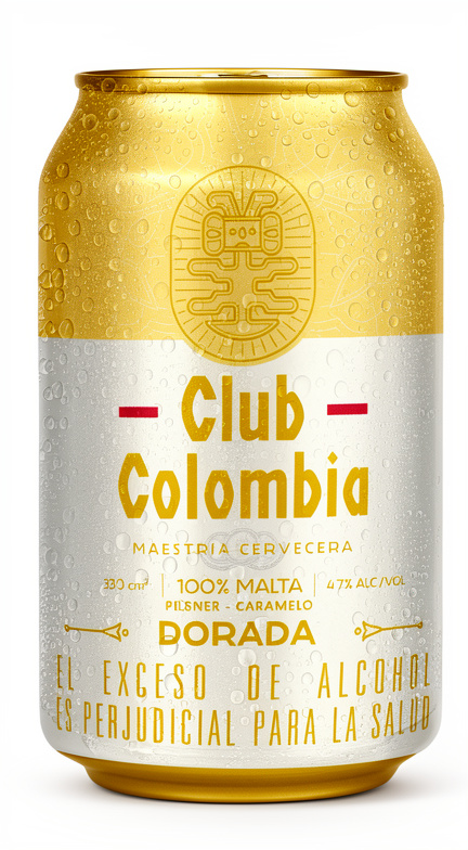 CERVEZA CLUB COLOMBIA DORADA UNIDAD