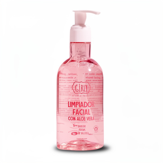 Limpiador facial con aloe Vera Girly