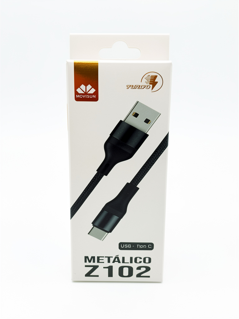 Cable MovisunUSB-C metalico Z102
