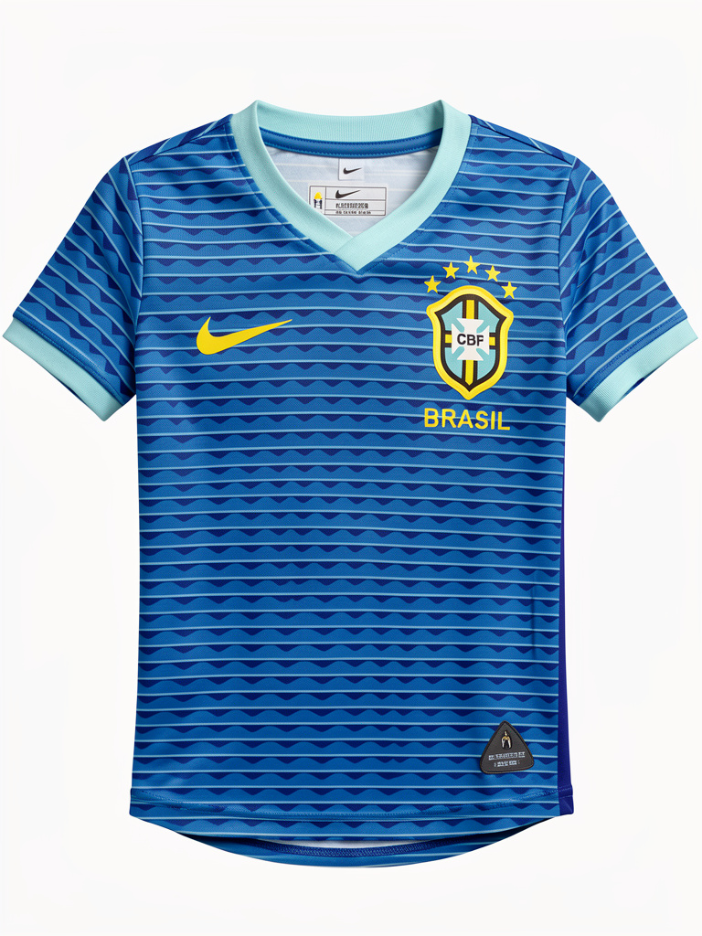 Nike Brasil azul playera réplica