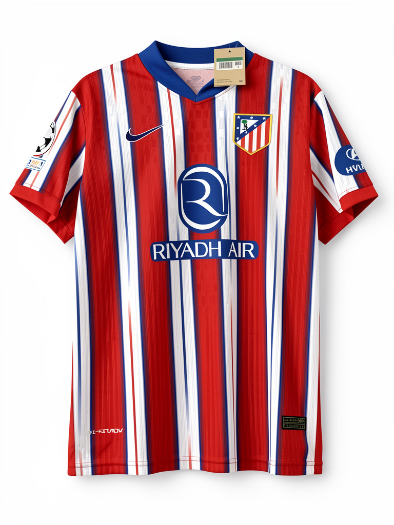 Atletico de Madrid roja playera Clon