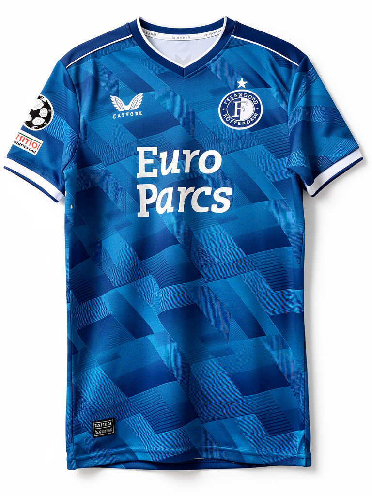 Castore Feyenoord azul playera Clon