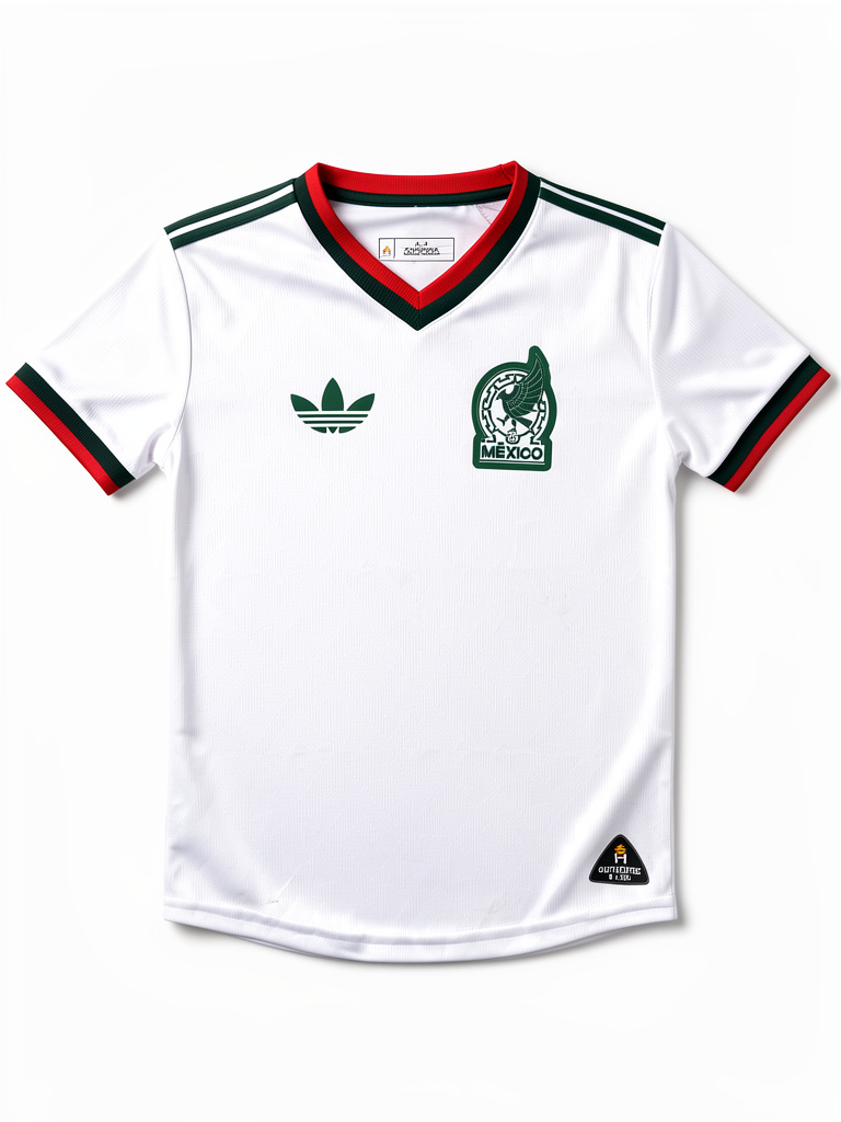 Adidas playera blanca Mexico réplica