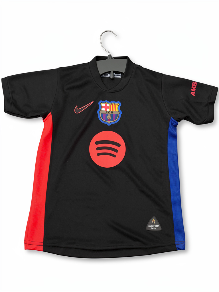 Barcelona negra playera réplica