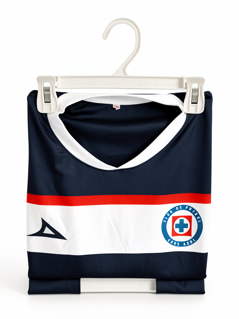 Cruz Azul playera azul/blanca bombay