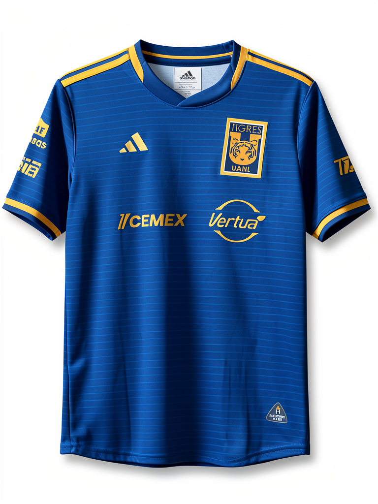 Adidas Tigres azul playera réplica