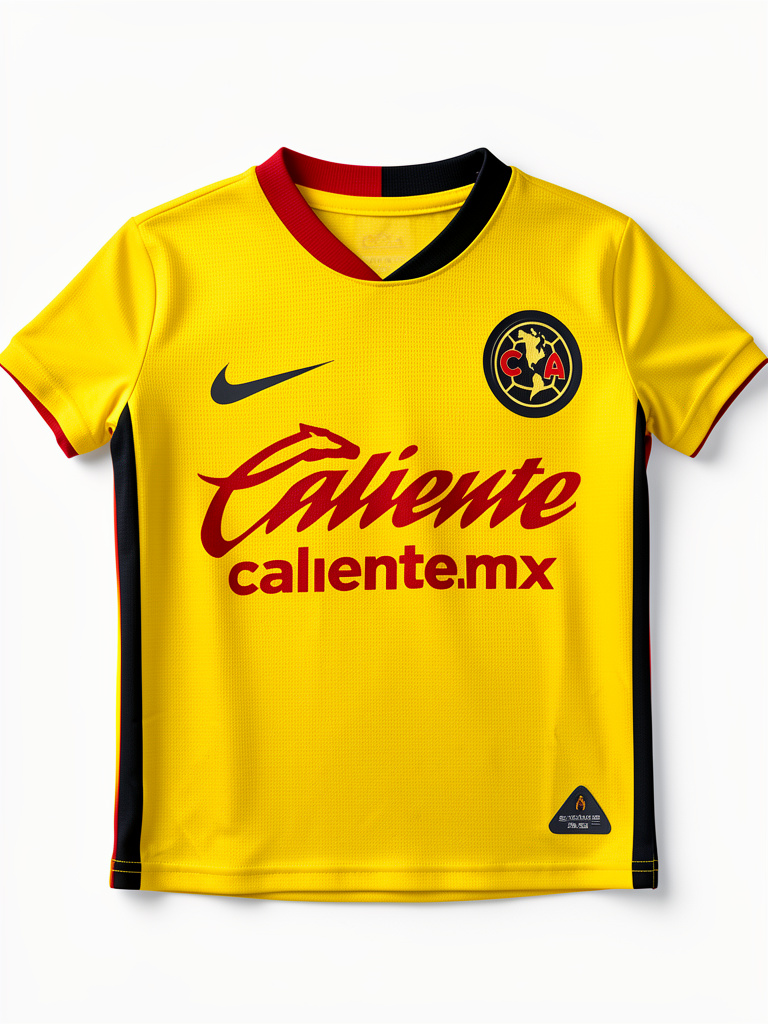 Club America amarilla/rojo réplica