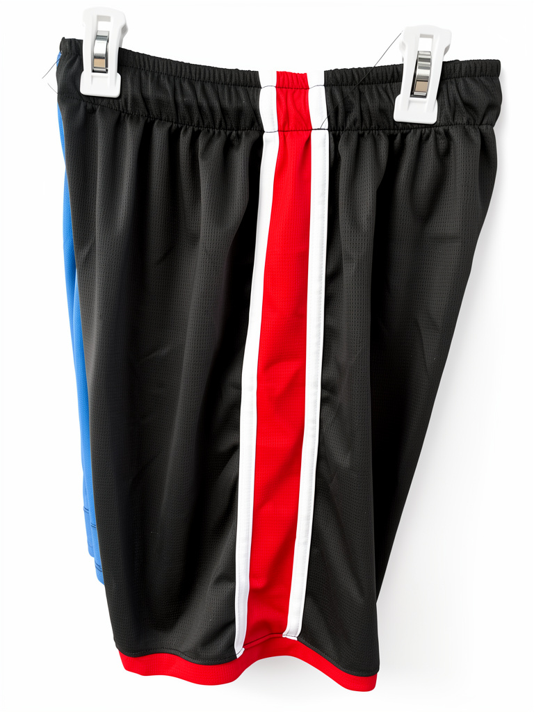 Short negro/rojo réplica