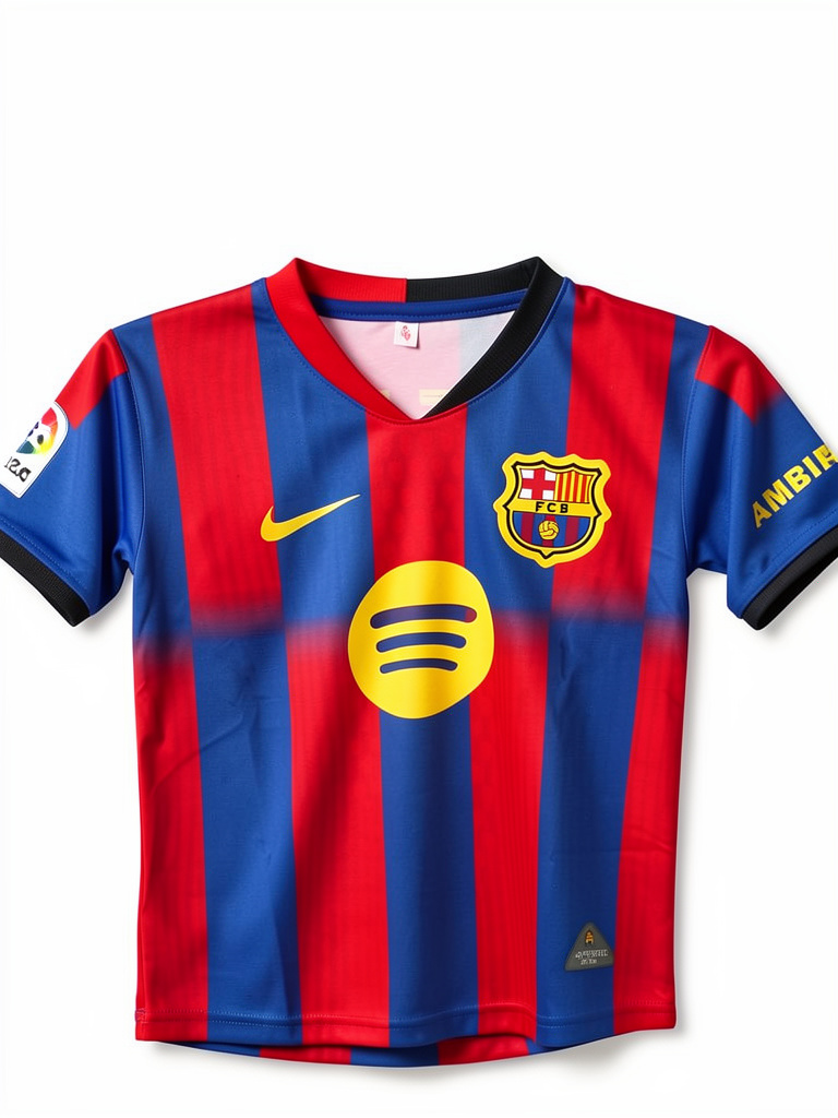 Barcelona playera azul/roja