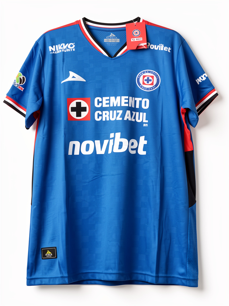 Pirma Cruz Azul azul playera Clon