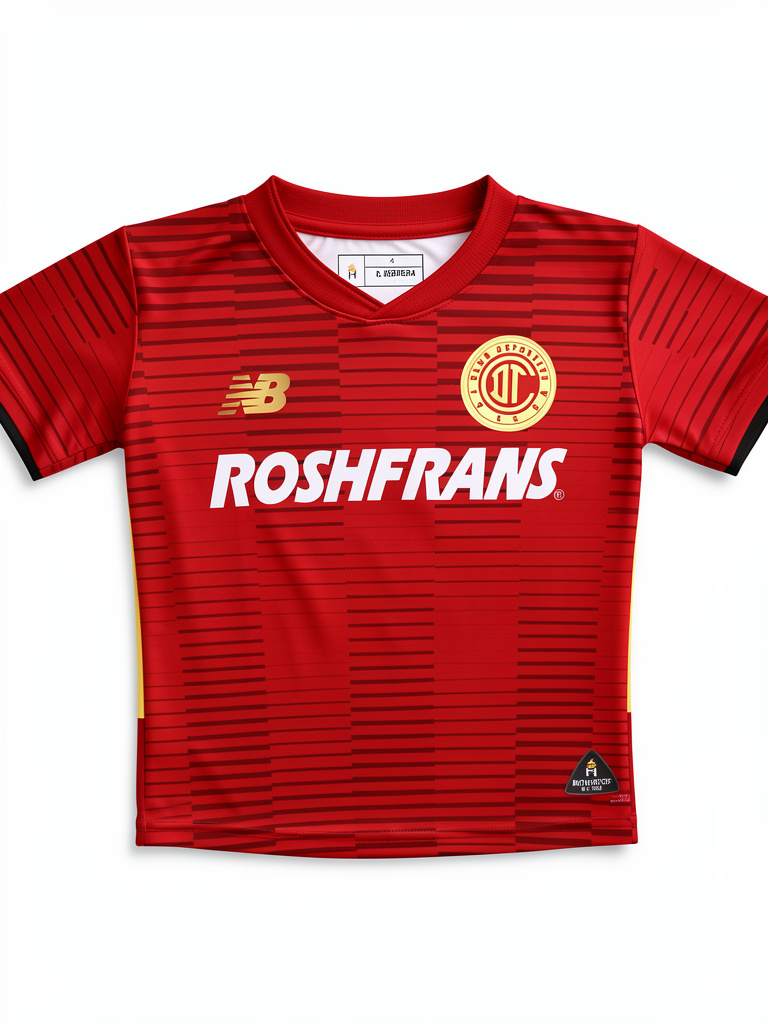 New Balance rojo playera Toluca réplica