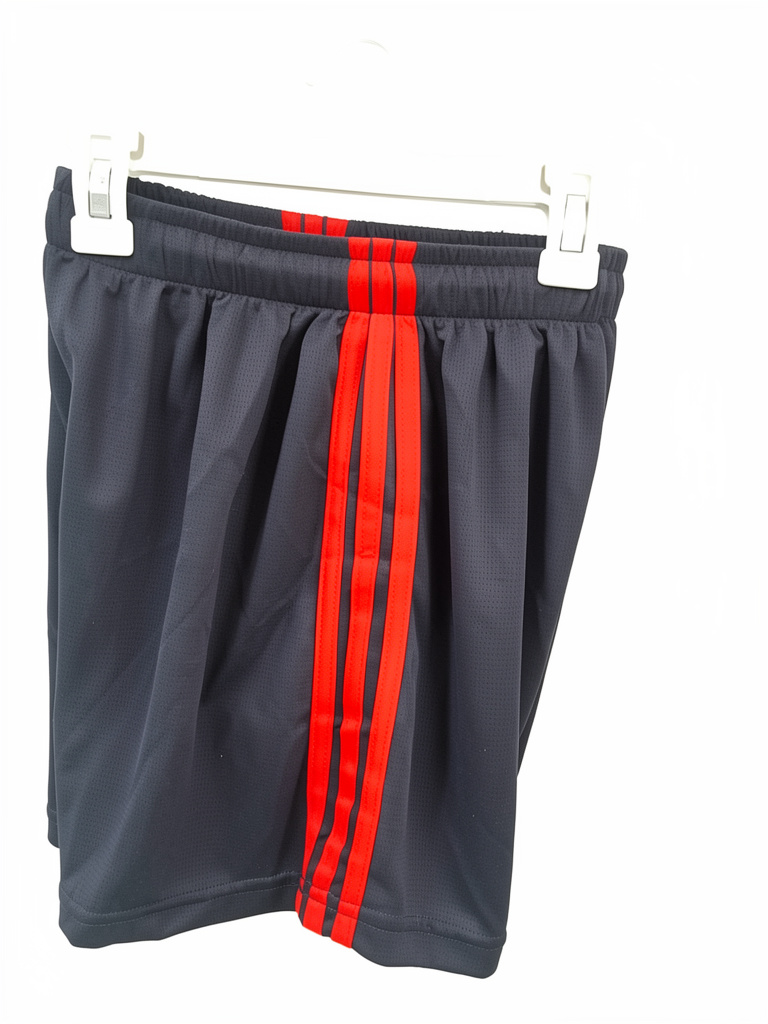 Short marino con franjas rojas réplica