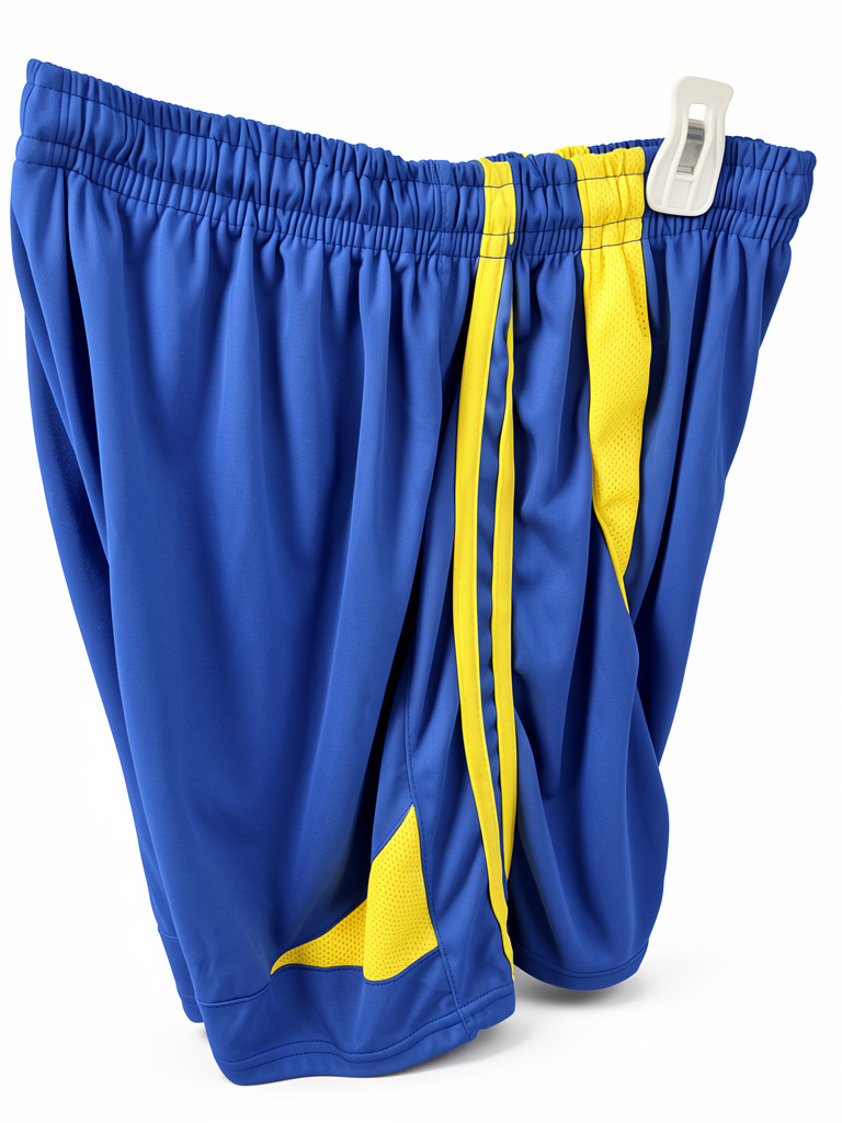 Short azul/amarillo réplica