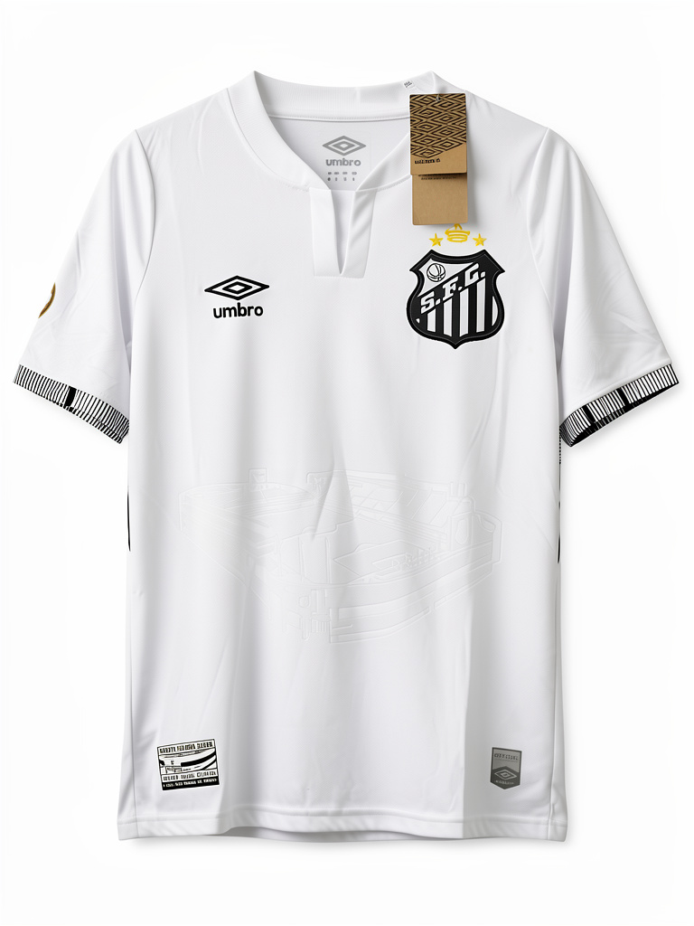 Santos FC Umbro blanca jersey Clon