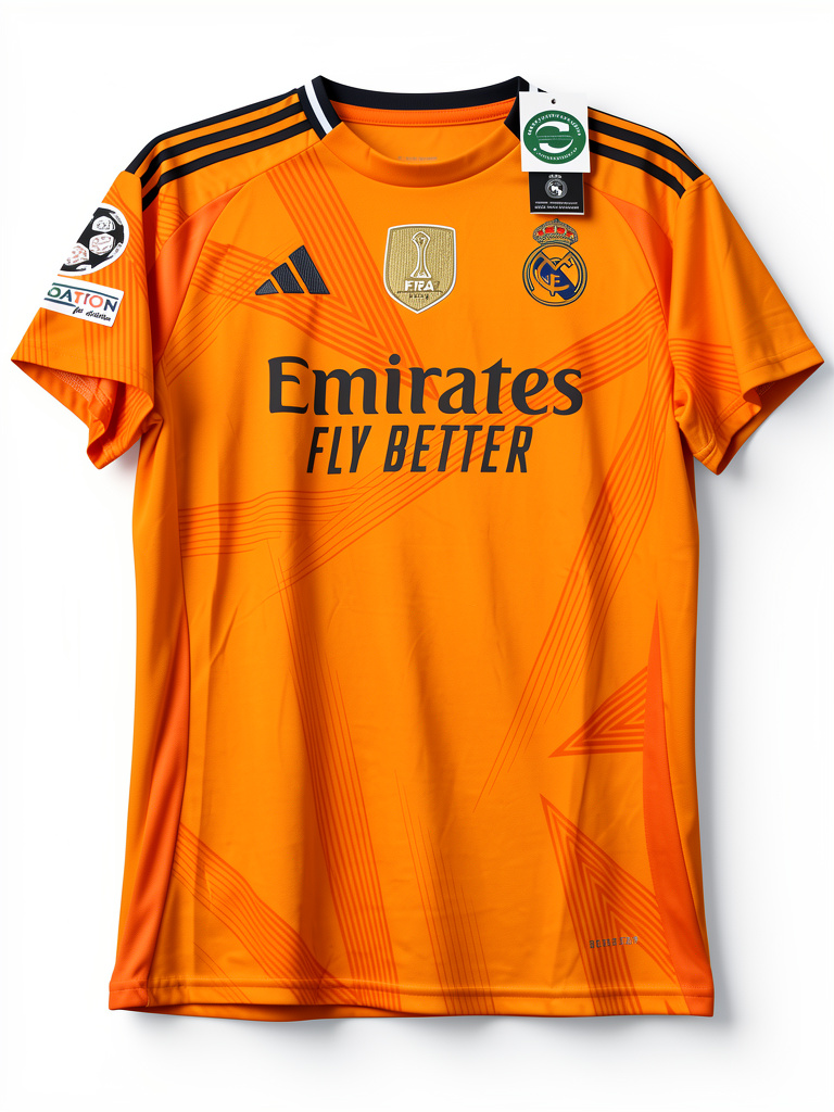 Real Madrid naranja Clon