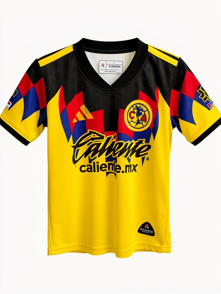 Club America jersey amarillo/negro réplica