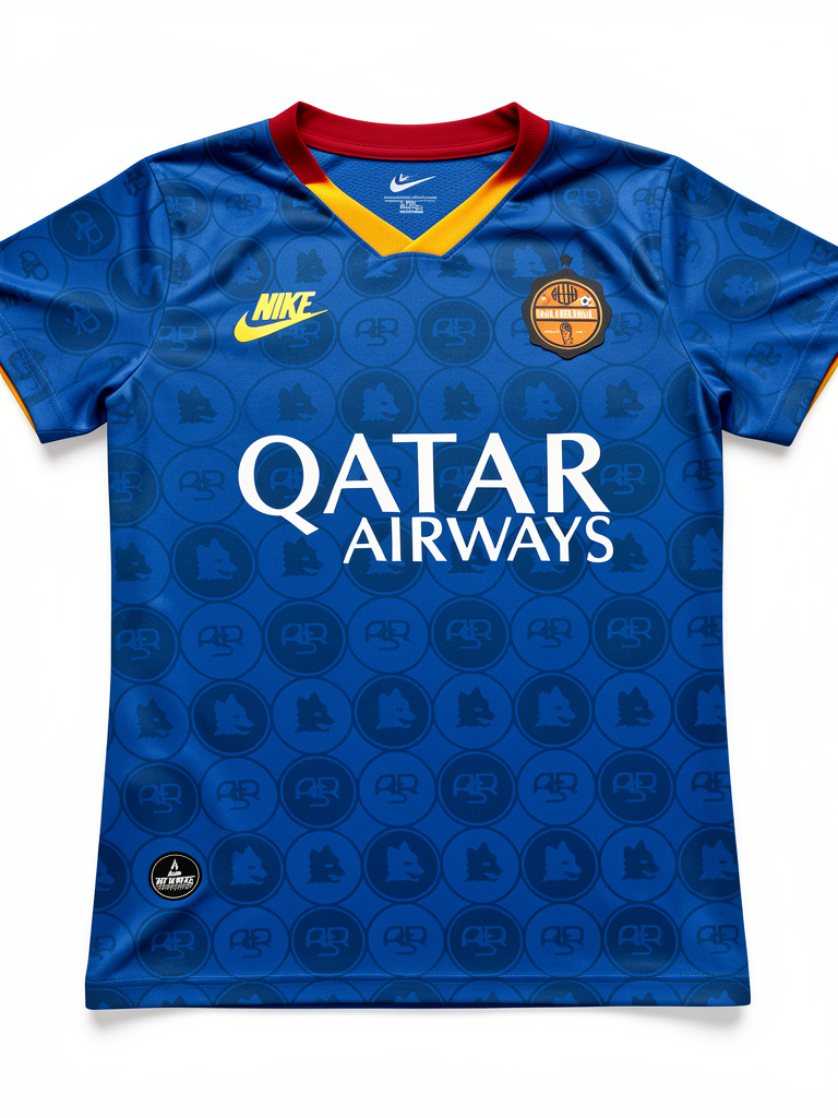 Nike playera azul Qatar réplica