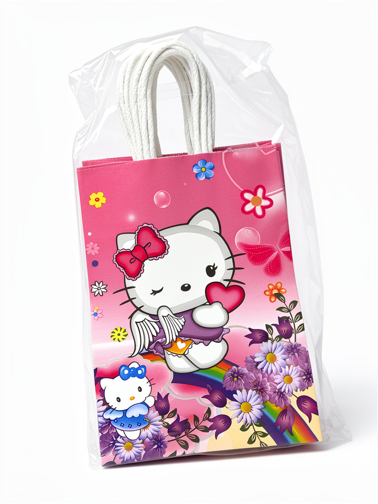 Hello Kitty bolsa de regalo rosa