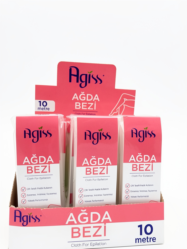 Agiss rosa paño depilación