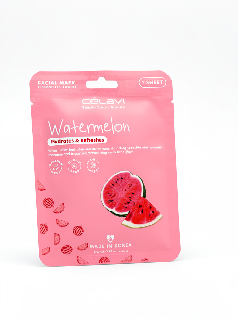Celavi mascarilla facial sandia