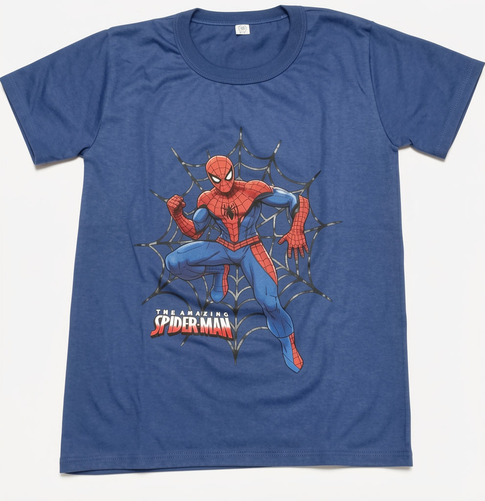 Polera Spider-Man azul