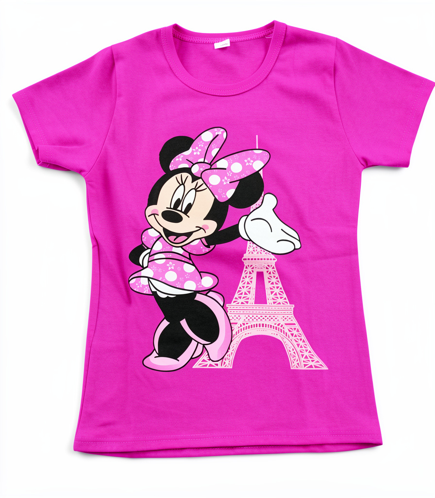 Polera Minnie fucsia