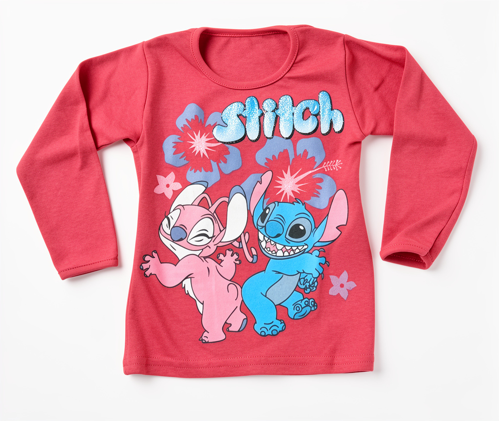 Polera Stitch rosada