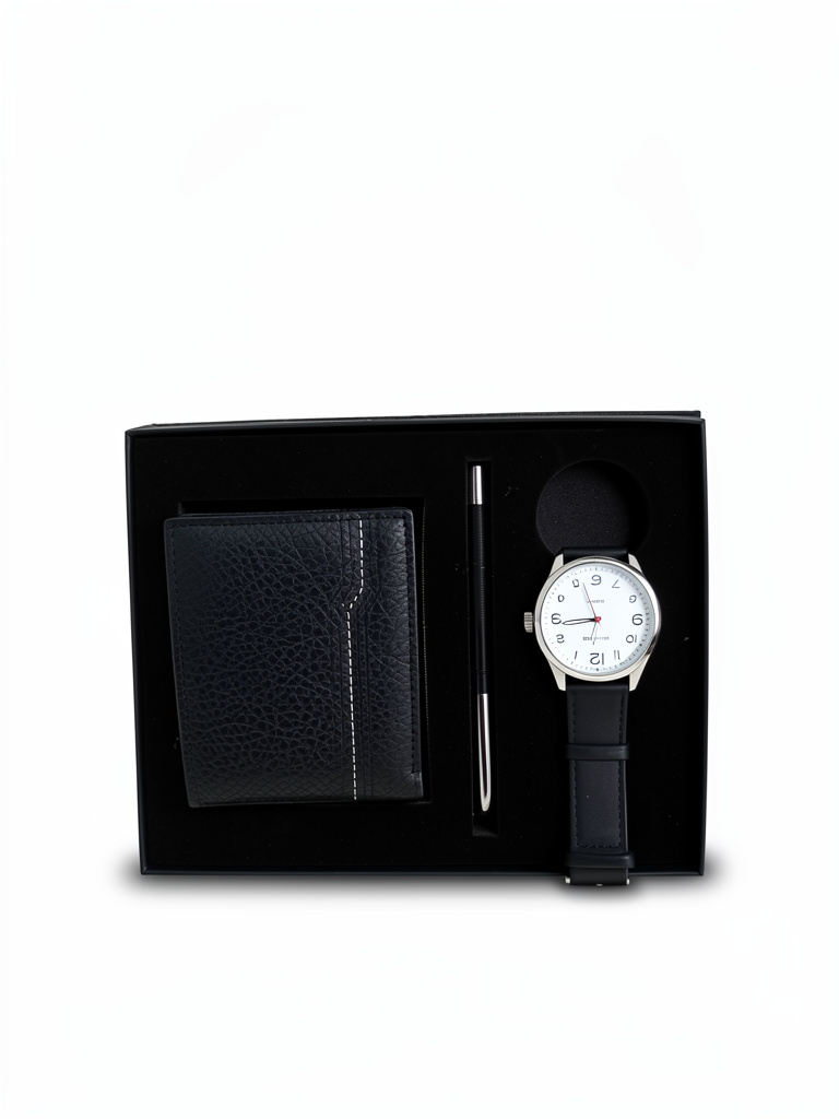 Kid de reloj esfero y billetera para hombre