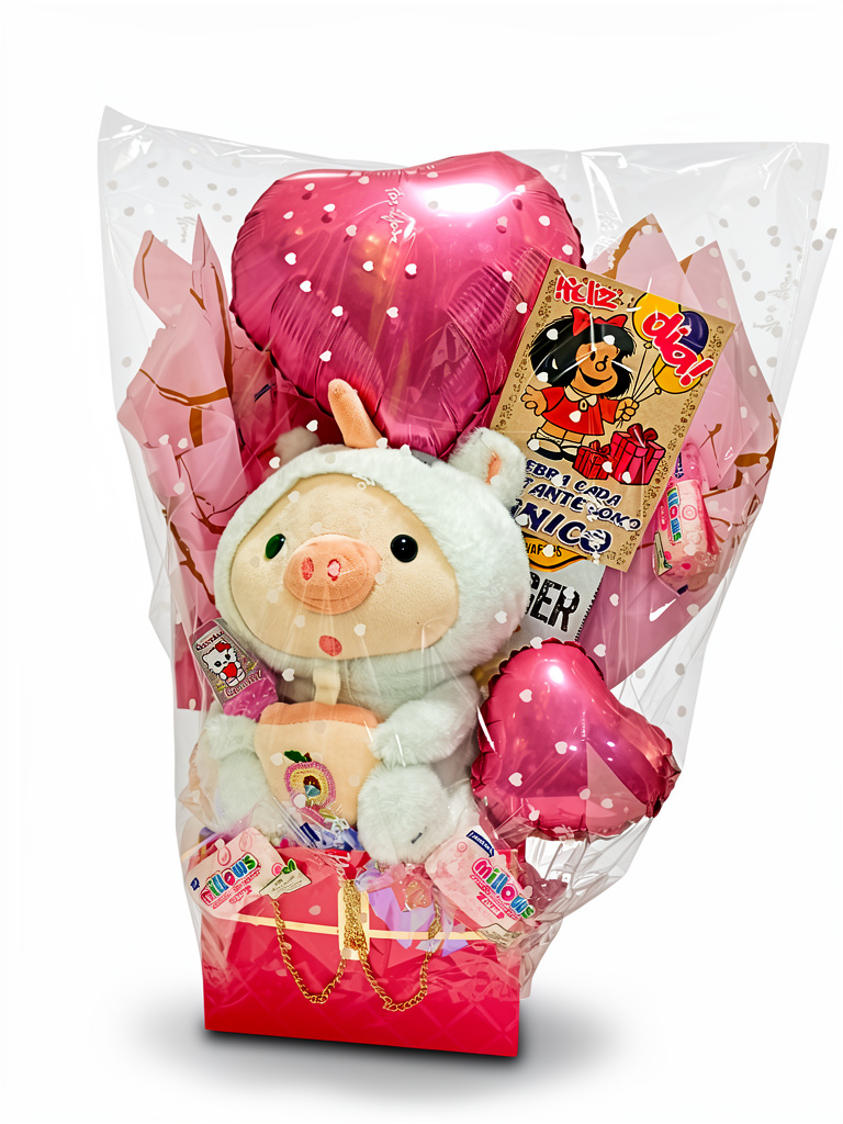 Cartera peluche