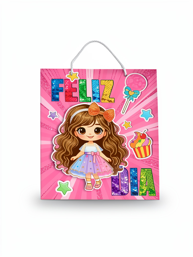 Bolsa de regalo grande 3d