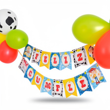 Banderines de cúmplenos  de niños