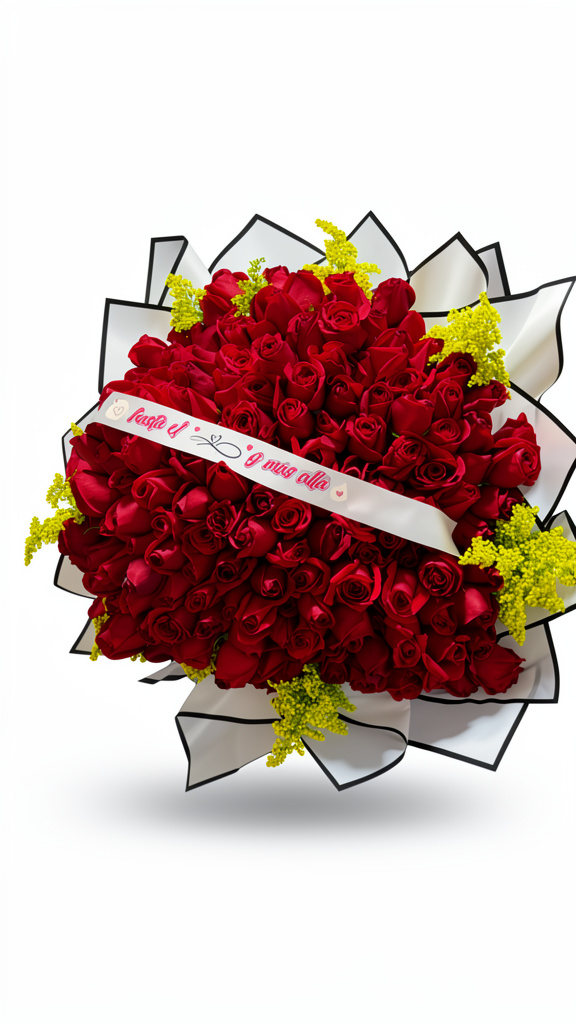 Ramo 200 flores natural