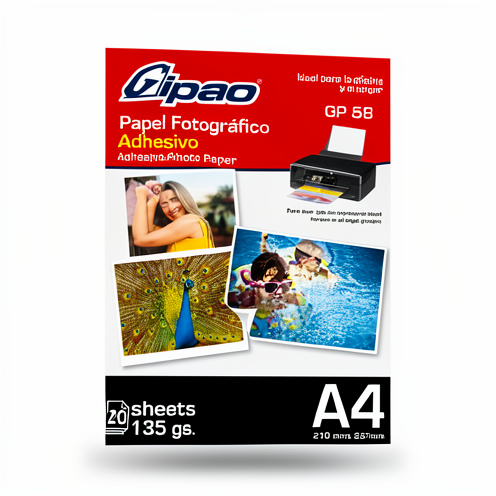 papel fotográfico adhesivo