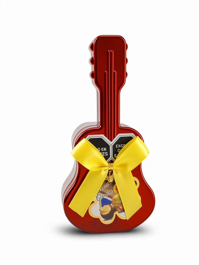 Guitarra de chocolates