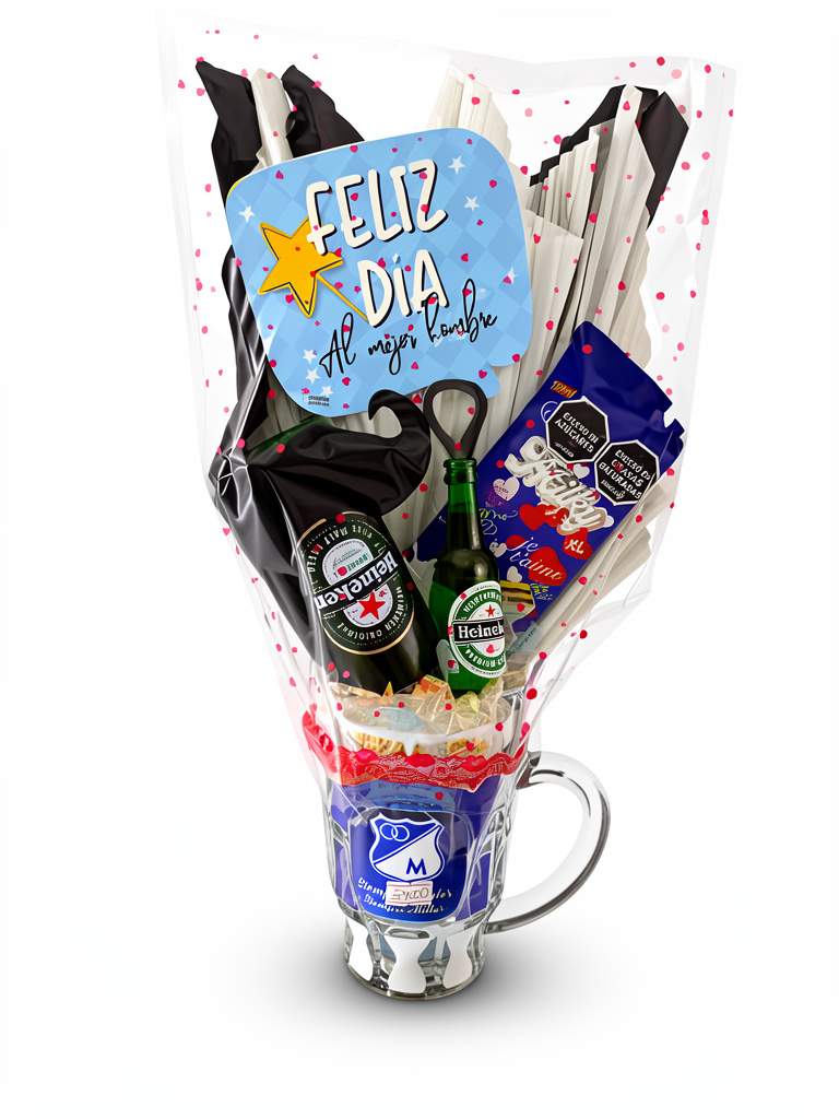 Ancheta vaso cervecero de millonarios