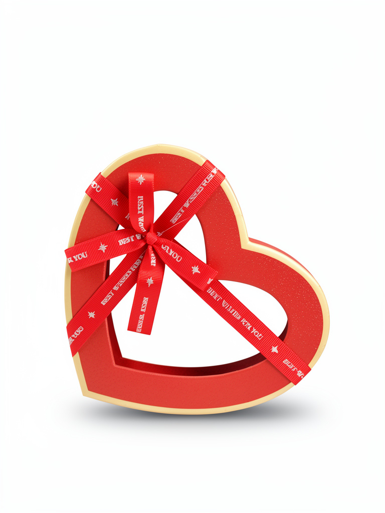Caja corazón mediano