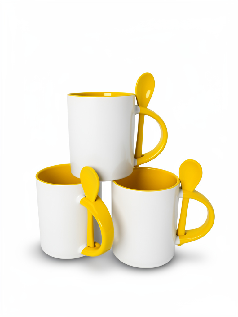 Mug fondo color cuchara 11 onz
