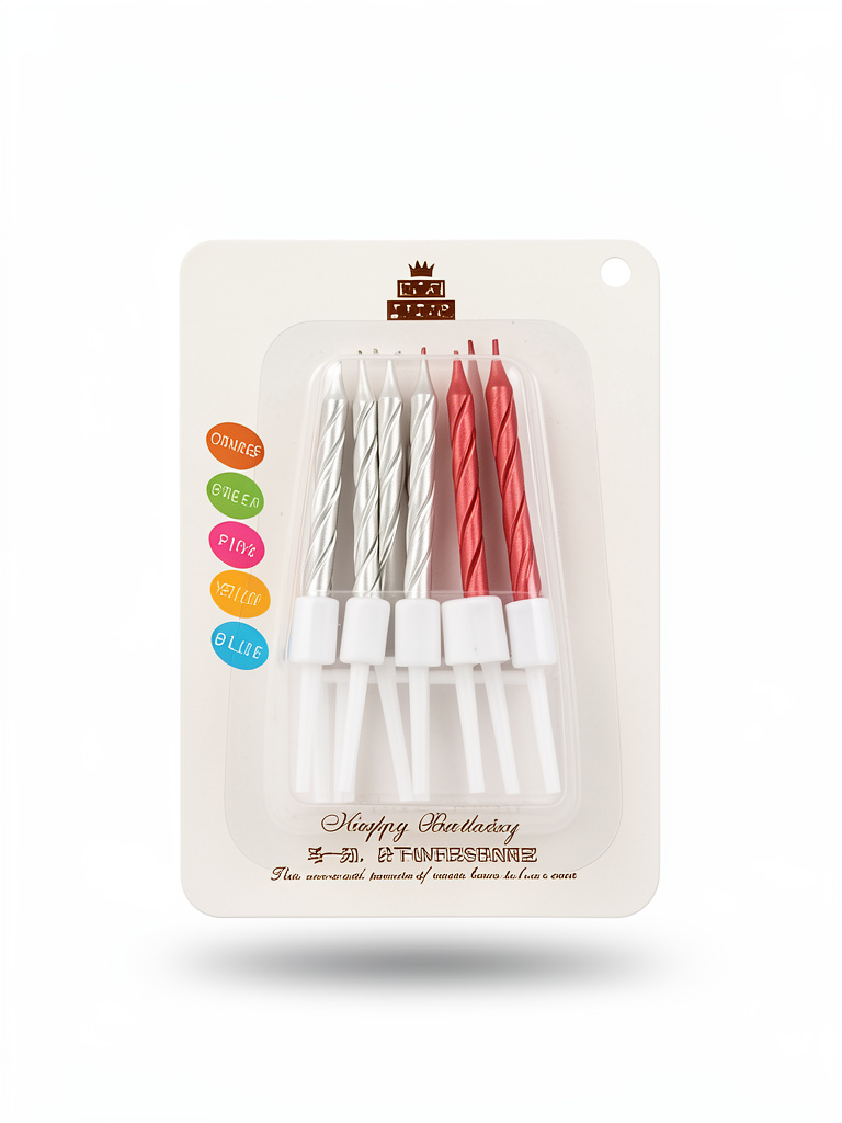 Velas de cumpleaños  pequeñas
