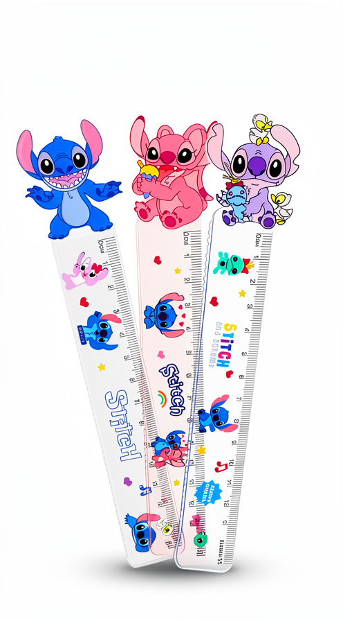 Regla Stitch con pin 15 cm