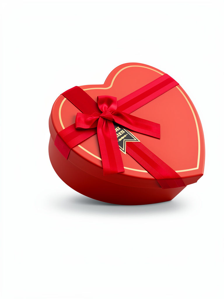 Caja de corazón grande