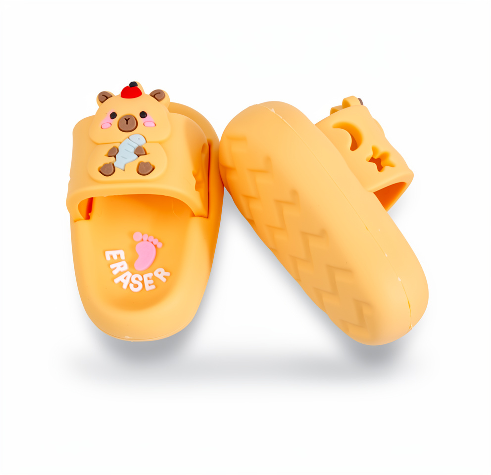 Borrador con diseño de chanclas