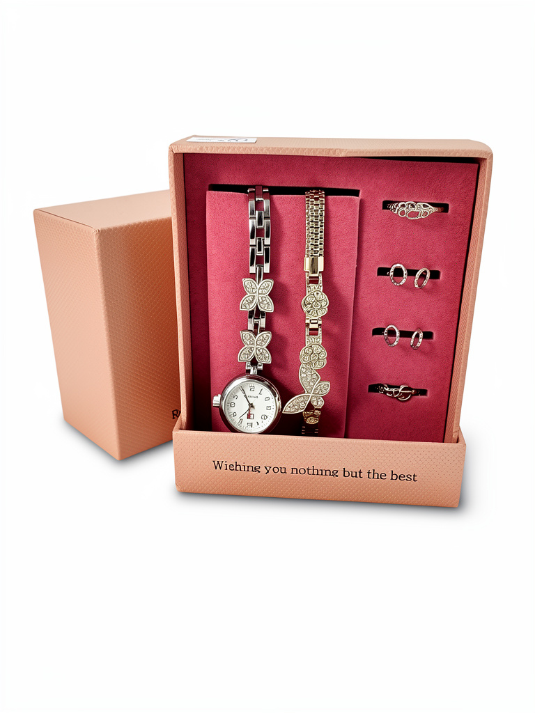 Kit de reloj Manilla y anillos