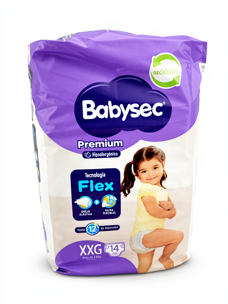 BABYSEC PAÑAL XXG 14U