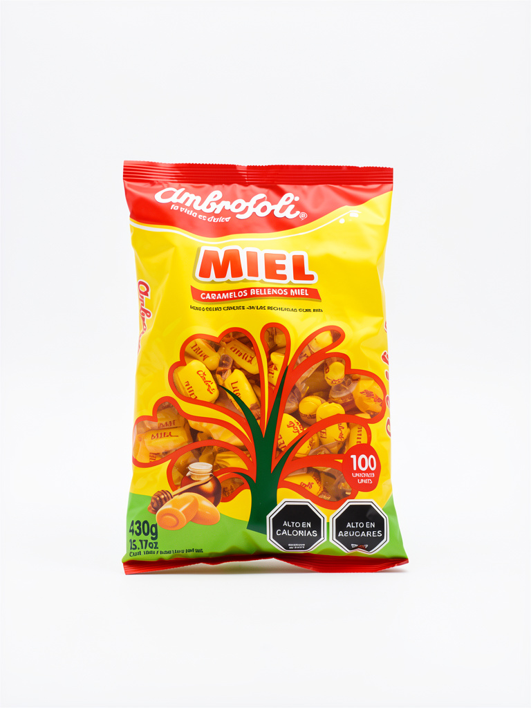 AMBROSOLI PASTILLAS MIEL BOLSA 100U