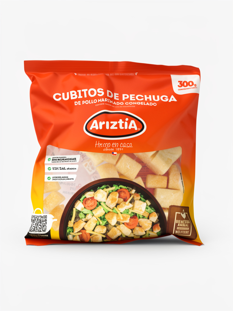 ARIZTIA CUBITOS DE PECHUGA 300G