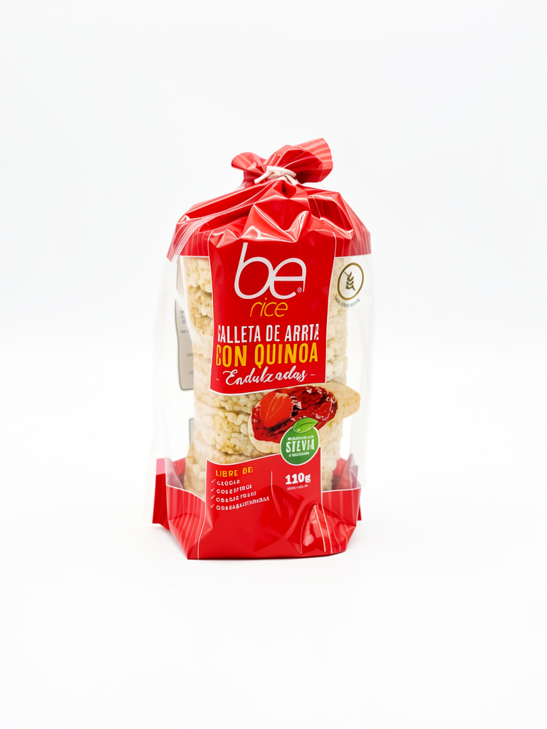 BE RICE GALLETA ARROZ QUINOA DULCE 110G