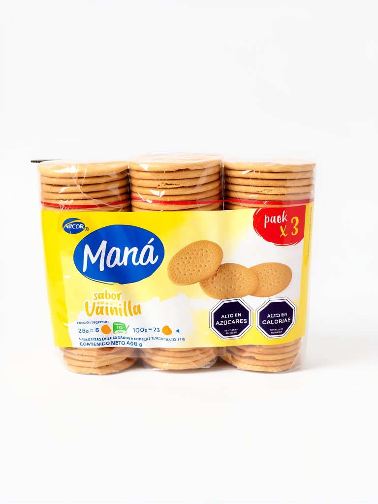 ARCOR MANA VAINILLA 408G
